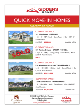 Clear Water Ranch Inventory