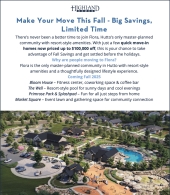 Fall Savings at Flora in Hutto