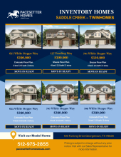 Saddle Creek Twin Homes Inventory