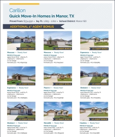 2% Bonus Commission on Move‑In Ready Homes in Manor