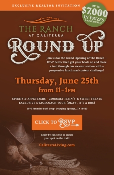 Boots On, Realtors! Join Us June 25th For The Ranch Round Up