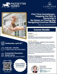 Earn Complimentary CE Credit at Crosswinds on April 29th!