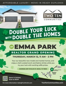 This Week! Emma Park Model Grand Opening