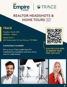 Headshots & Home Tours at Trace (San Marcos)