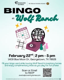 Inventory Tour at Wolf Ranch&hellip; But Make It Bingo 🏡