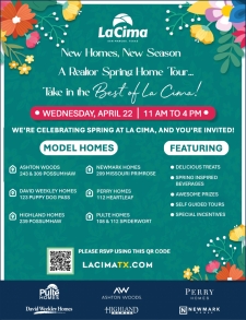 Join Us at La Cima for our Realtor Spring Home Tour!