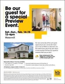 Join us for a VIP preview of our new community Watermill in Uhland!