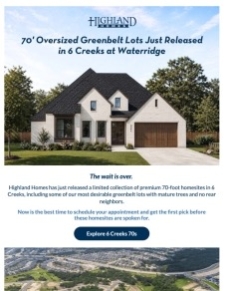 Just Released- Greenbelt Lots in Kyle