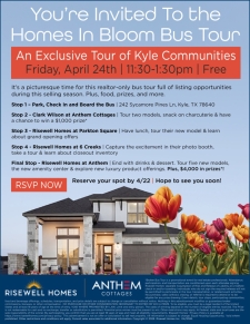 See What's in Bloom in Kyle During a Special Bus Tour 💐