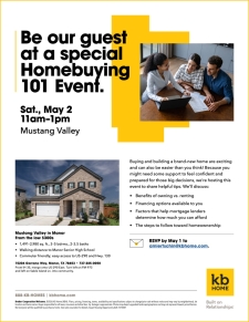 Special Homebuying 101 Event in Mustang Valley!