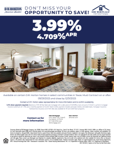 Limited Time Special Interest Rate