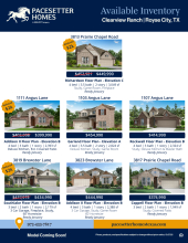Clearview Ranch Inventory