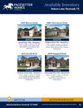 Nelson Lake Inventory