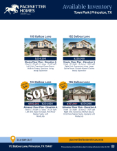 Town Park Available Inventory