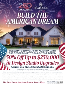 Build the American Dream with 50% Off Upgrades!
