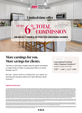 Earn a 6% Commission on Select Parks at Foster Crossing Homes