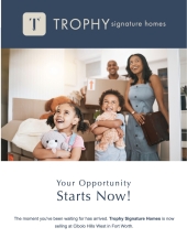 Now Selling at Cibolo Hills West in Fort Worth
