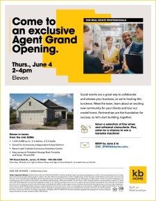 Come to an exclusive Agent Grand Opening.