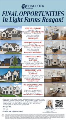 Final Opportunities in Light Farms Reagan!
