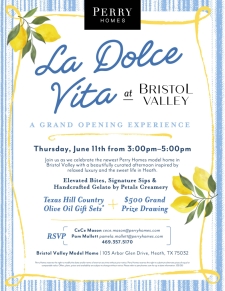 La Dolce Vita at Bristol Valley | Grand Opening Celebration!