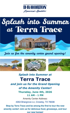 Splash into Summer: Join us in Terra Trace!