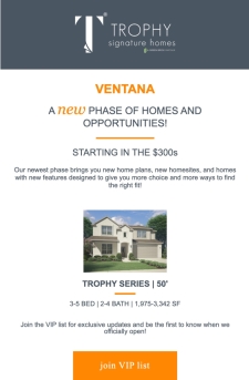 Ventana: Homes Starting in the $300s
