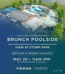 Join Us for Brunch Poolside & Tour Viridian's New Amenity Center! 🎉