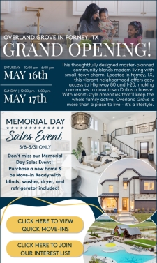 Overland Grove Grand Opening