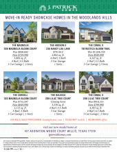 The Woodlands Hills Inventory