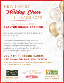 Headshots at Enclave at Willis Realtor Grand Opening