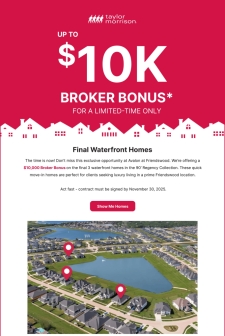 $10,000 BTSA in Friendswood