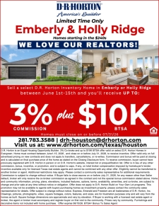 $10K BTSA in Emberly & Holly Ridge!