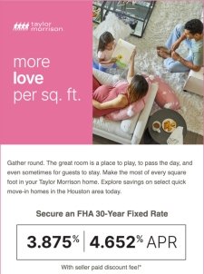 3.875% | 4.652% APR FHA 30-Yr Fixed Rate