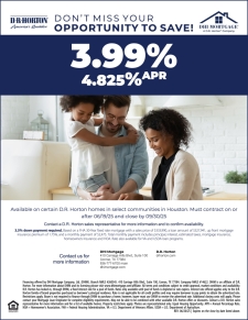 3.99% Fixed across North Houston!