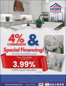 4% Commission and Special Financing!