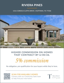 5% Commission on Homes that Contract by 6/30
