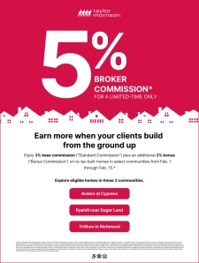 5% commission for a limited time