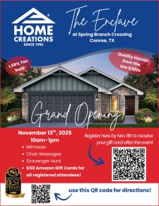 Conroe, TX - Come check out our newest model home!