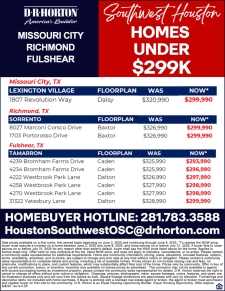 Correction: Homes Under $299K in Southwest Houston