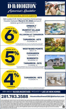 Earn Up to 6% Commission Across Southwest Houston!