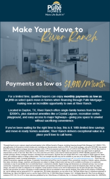 From $1,910/Month &mdash; Quick Move-Ins at River Ranch