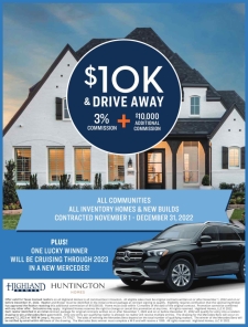 Get $10K & Drive Away With Highland Homes!