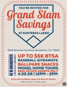 Grand Slam Savings in Sunterra Lakes