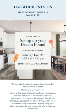 Help Your Clients Learn How to Scoop Up Their Dream Home!