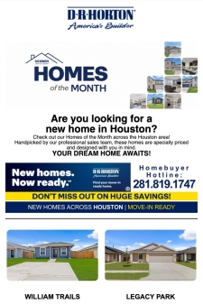 Homes of the Month Across Houston!