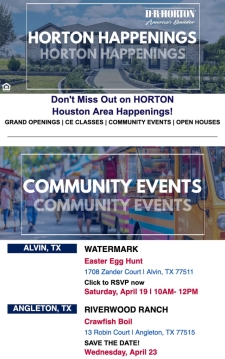 Horton's Houston Happenings Just for You!