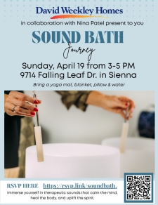 Join Us For a Sound Bath Journey in Sienna