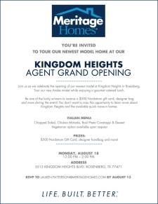 Kingdom Heights Agent Grand Opening! Enjoy Lunch, Prizes & More!
