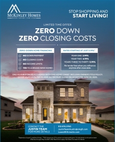 Limited Time: Zero Down, Zero Closing Costs + 3.99% Rates!