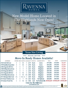 Luxury Homes Available Now!
